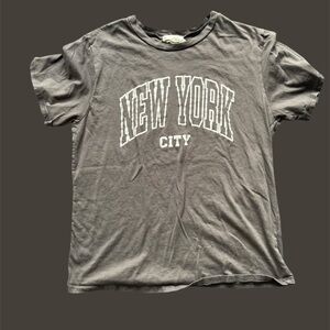 Gray New York City T-Shirt